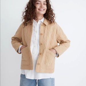 Madewell Quilted Lightspun Shirt-Jacket